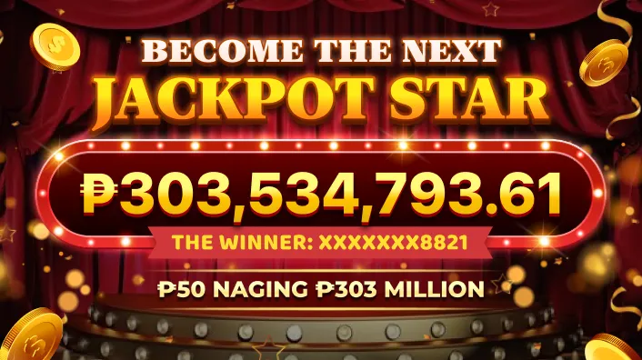 Golden slot machine with winning spin